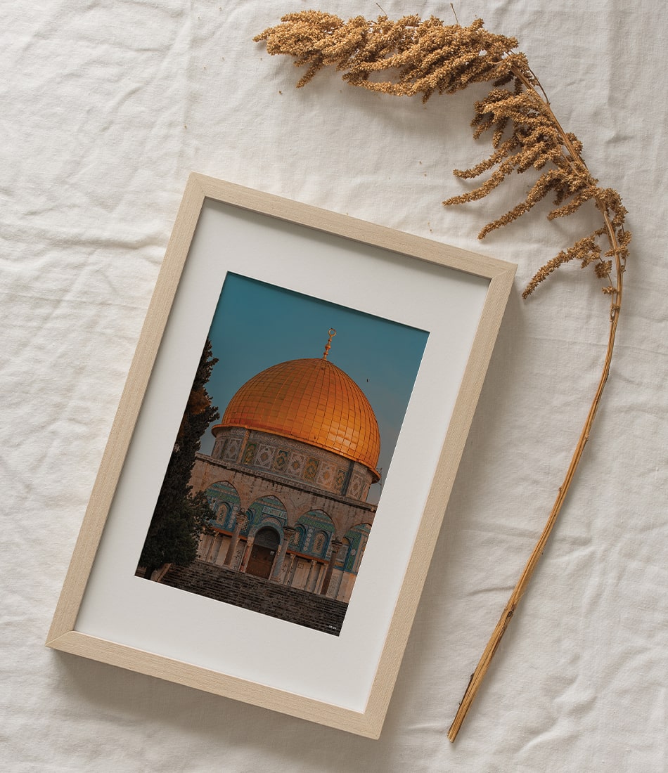 Dome of the Rock Mosque View